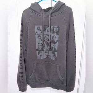 Taylor Swift The Eras Tour 2023–2024 Hoodie Gray Concert Merch Size XL